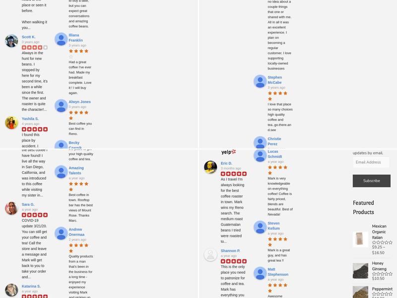 Laughing Cat Coffee Menu