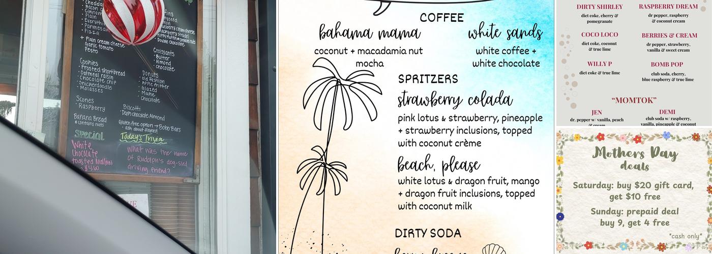 William Patrick's Coffee Inc Menu