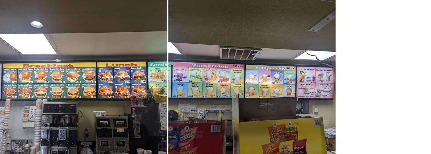 Fresh Donuts Menu