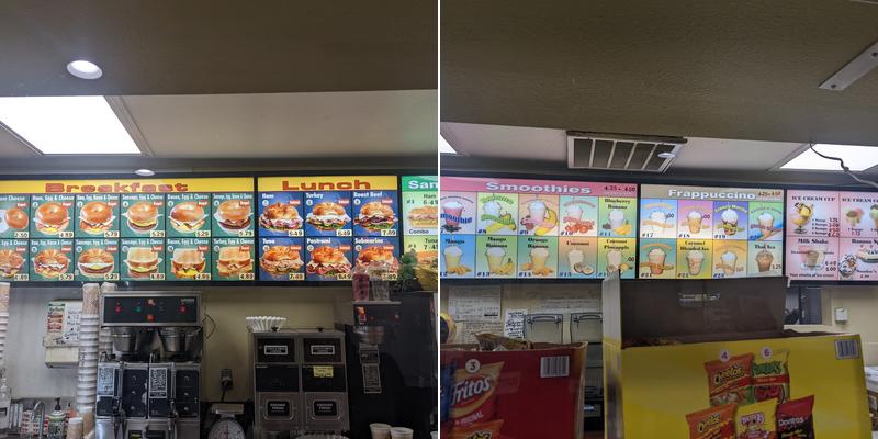 Fresh Donuts Menu
