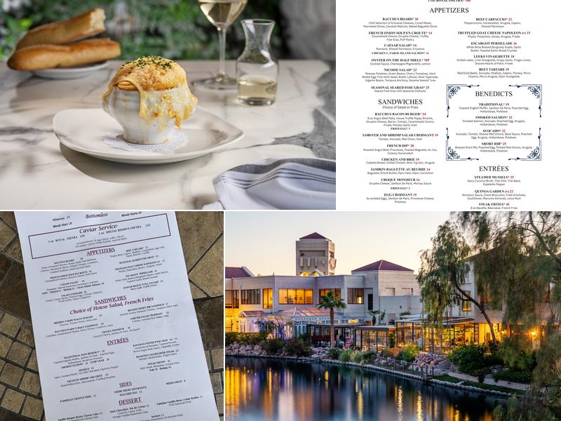 Marché Bacchus Menu