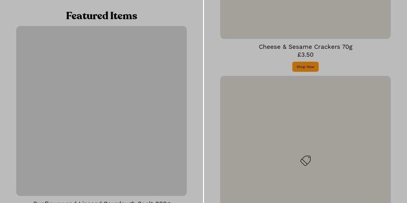 Common Loaf Bakery and Tea Room Menu