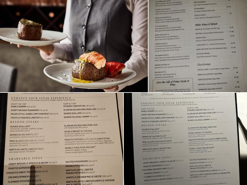 Fleming’s Prime Steakhouse & Wine Bar Menu