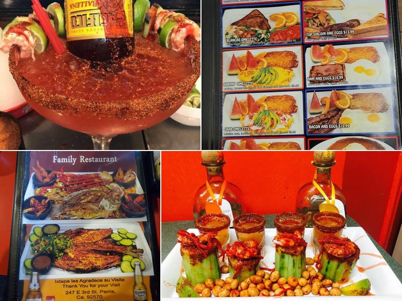 Mariscos playa de ixtapa Menu