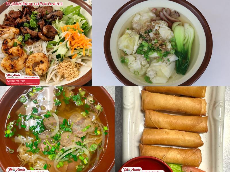Pho Aimie Menu