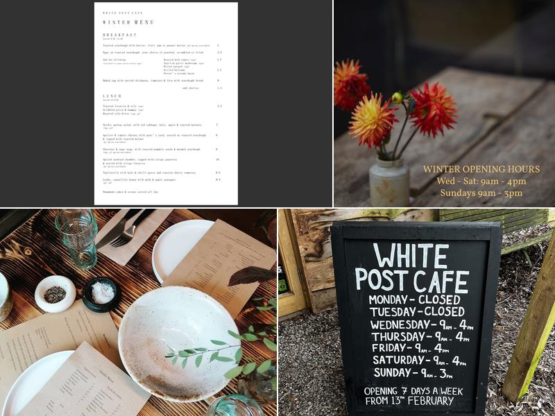 White Post Cafe Menu