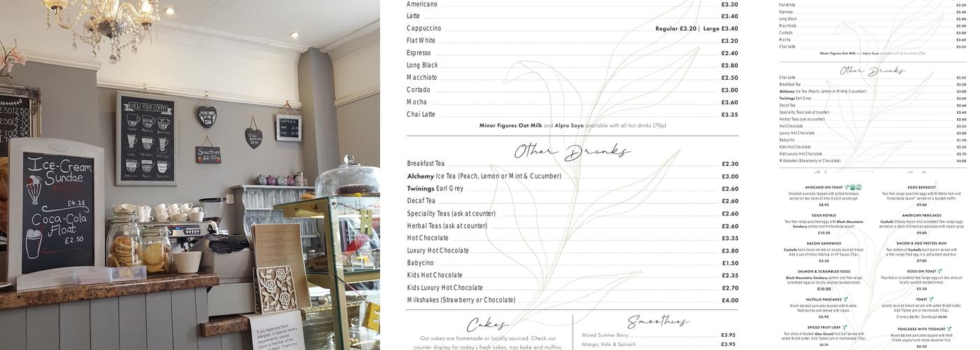 Latte-da Coffee & Kitchen Menu