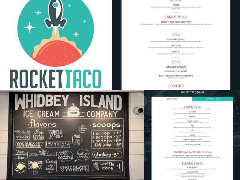 Rocket Taco Menu