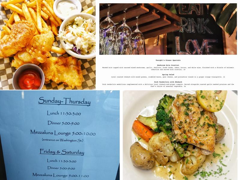 Silverwater Cafe Menu