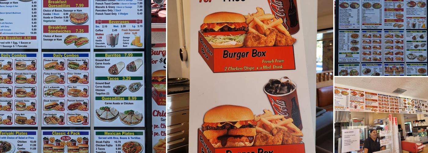 Classics on Crenshaw Menu
