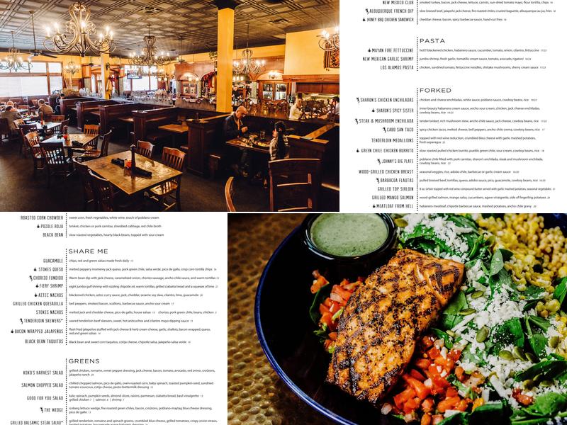 Stokes - West Menu