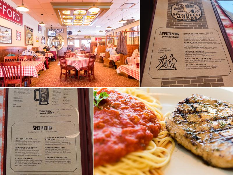 Spaghetti Works Menu