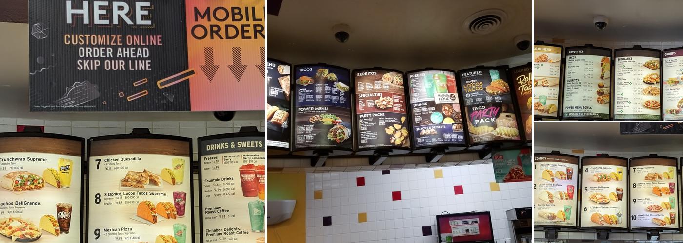 Taco Bell Menu