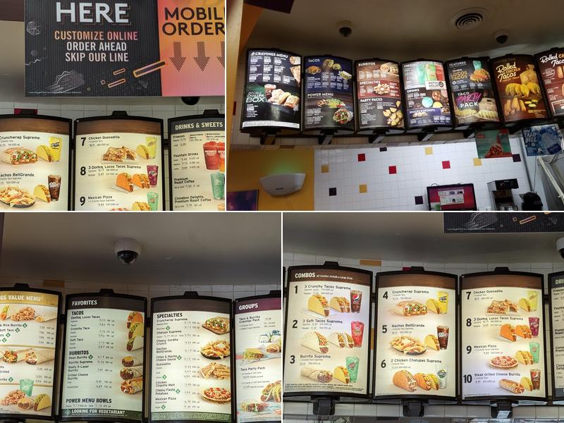 Taco Bell Menu