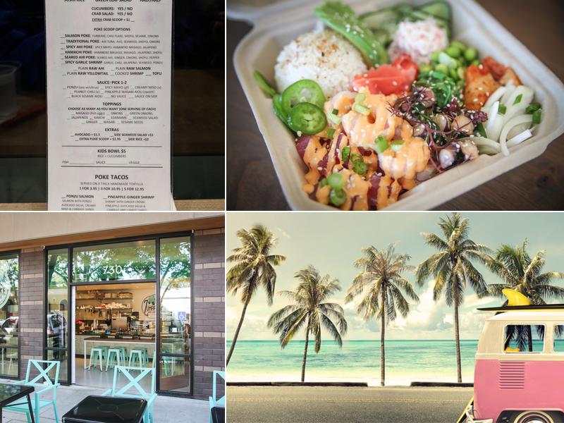 Zumapoke & Lush Ice Menu