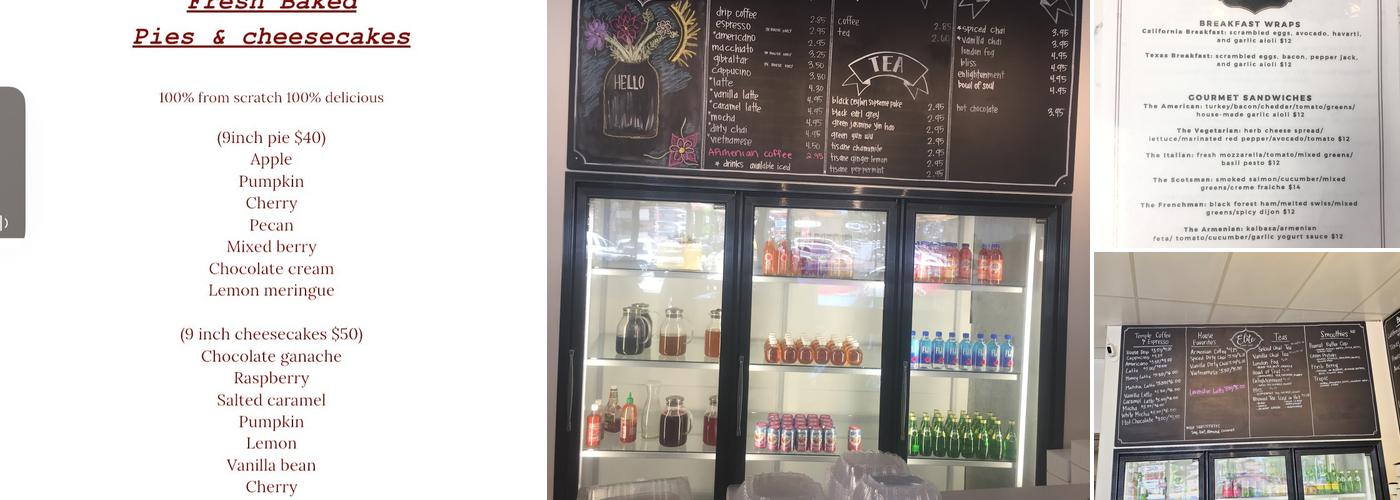 Elite Bakery Cafe Menu