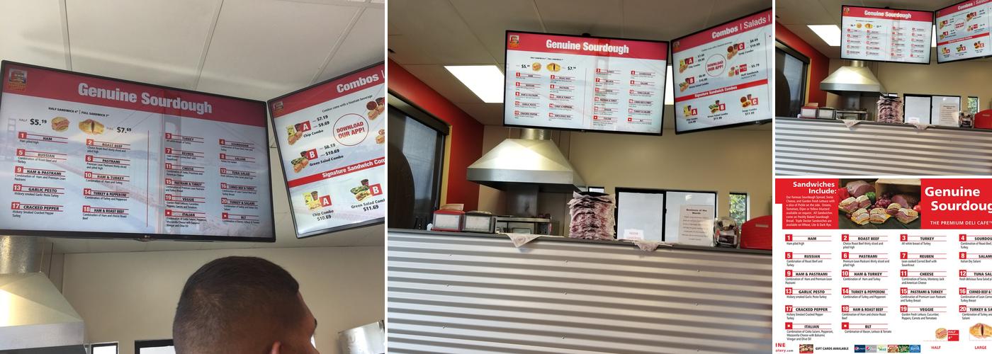 San Francisco Sourdough Eatery Menu