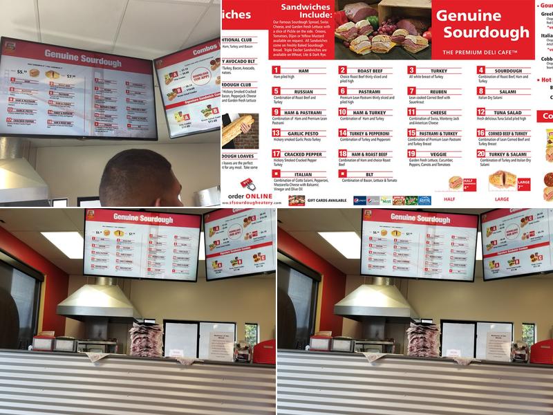 San Francisco Sourdough Eatery Menu