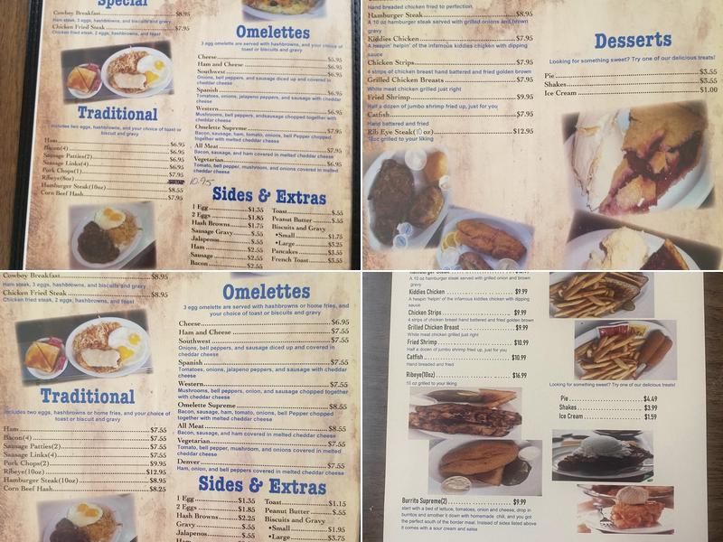 Broadway Cafe Menu