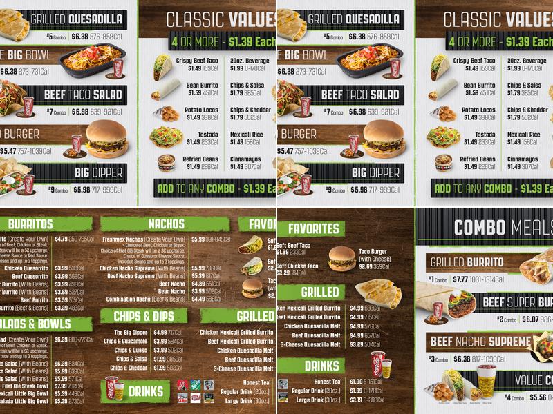Taco Mayo Menu
