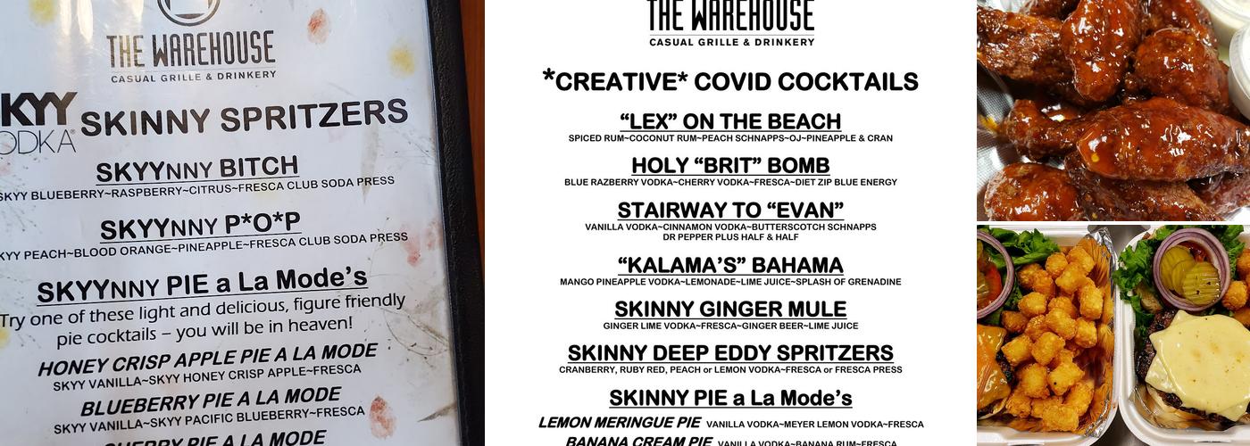 WAREHOUSE GRILLE & DRINKERY Menu