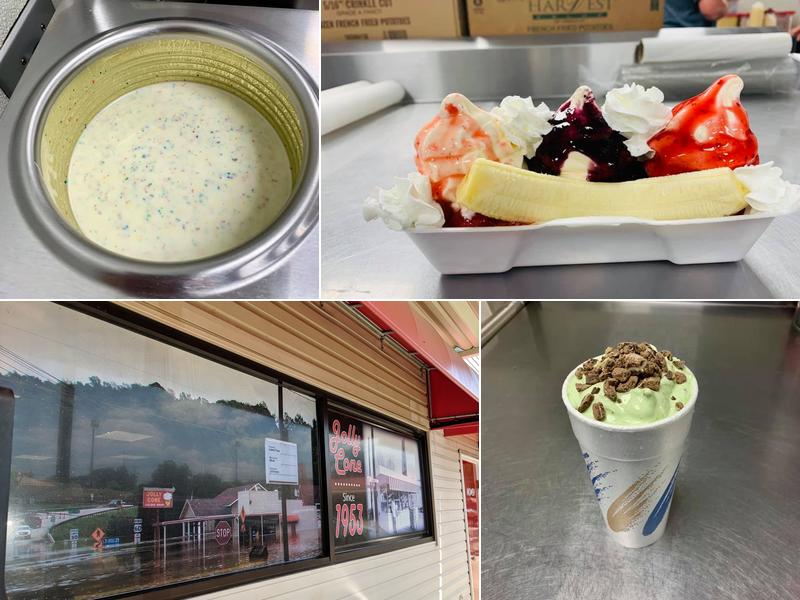 Jolly Cone on the Current