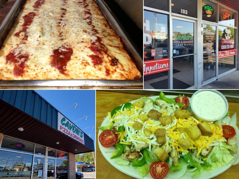 Cavoni's Pizza 103 S Lincoln Ave, Three Rivers