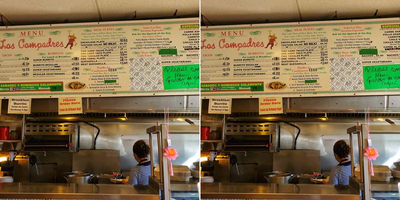Los Compadres Taqueria Menu