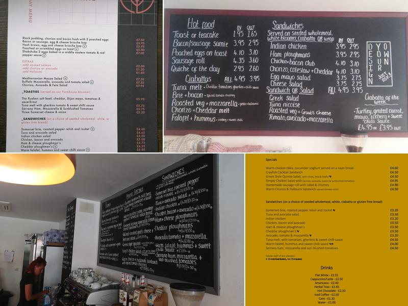 Shoreditch White Menu