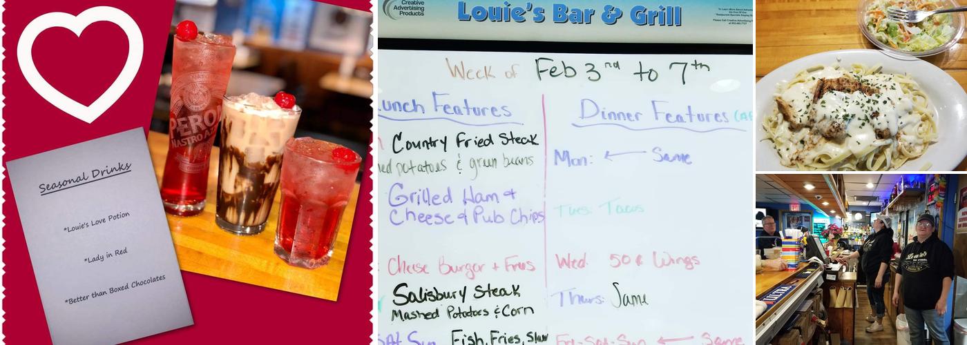 Louie's Bar & Grill Menu