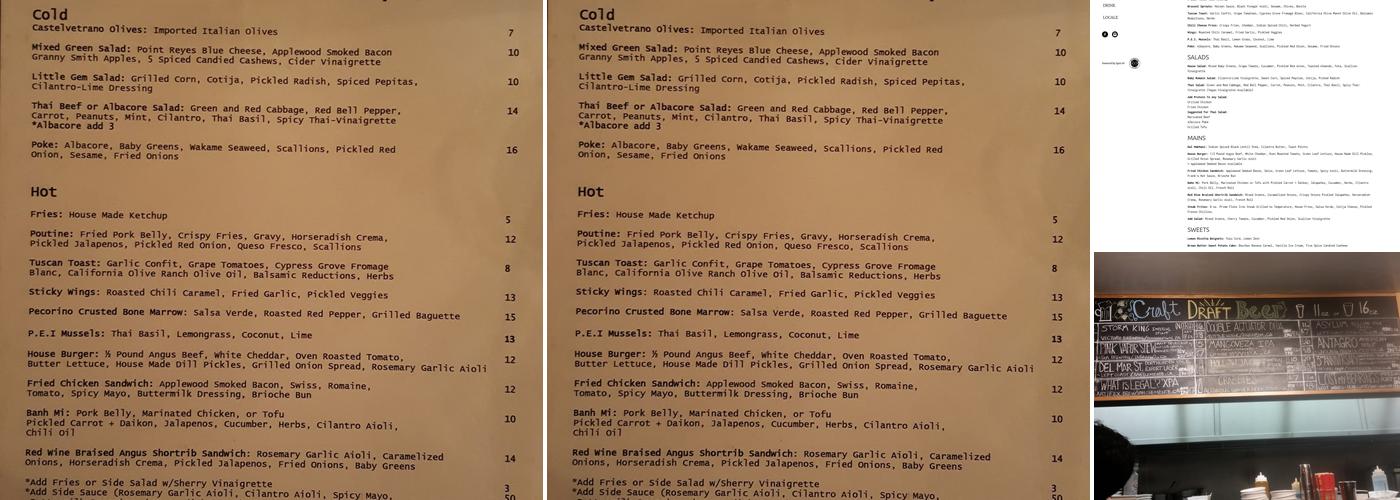 MRK Public Menu