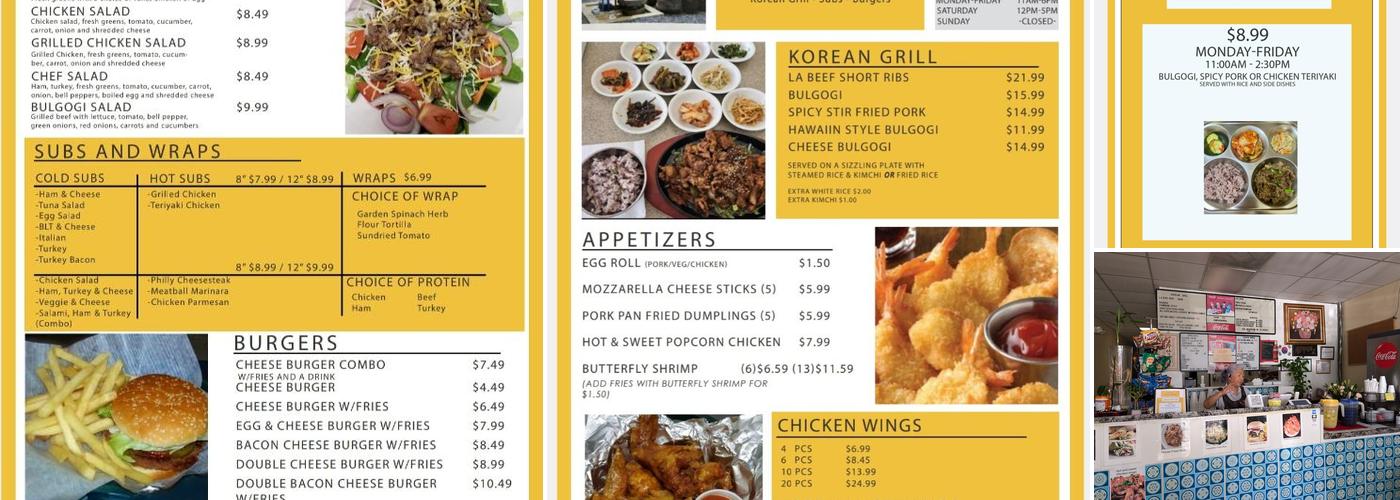 Mimi's Kitchen Korean Grill Menu