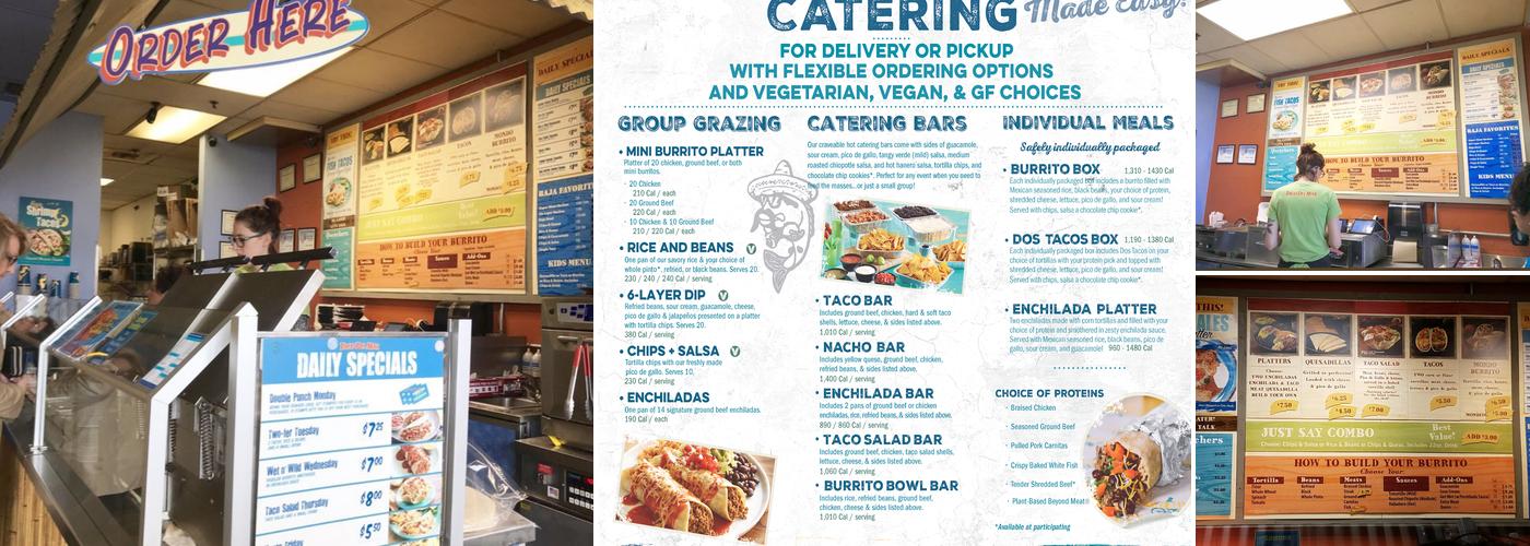 Taco Del Mar Menu