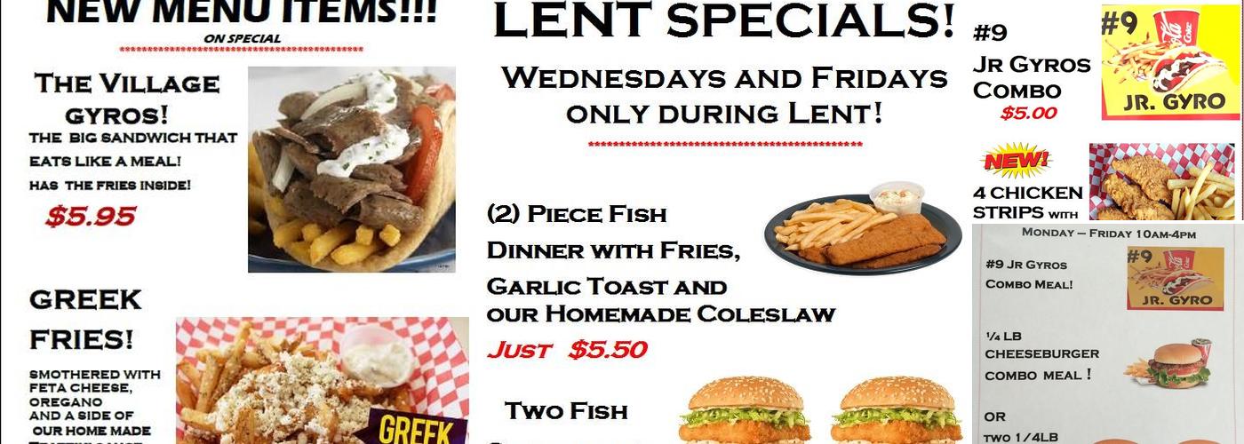 King Gyros Dunlap Menu