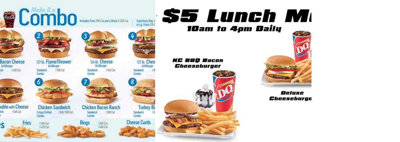 Dairy Queen Grill & Chill Menu