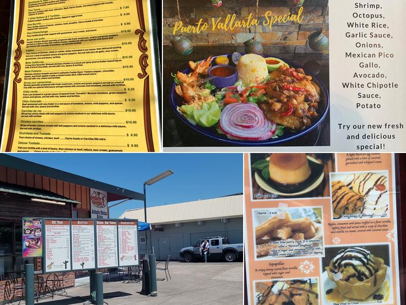 Burrito Vaquero Mexican Restaurant Menu