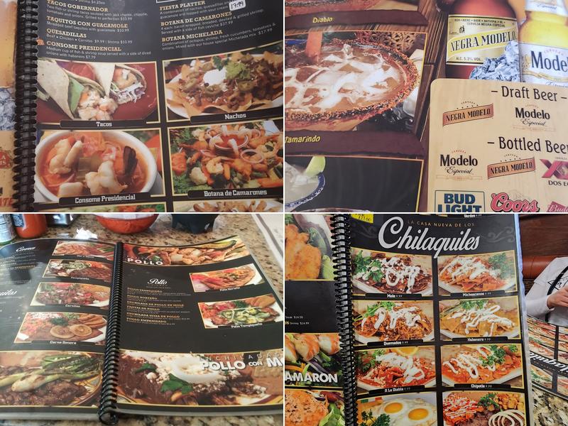 El Pescadores Menu