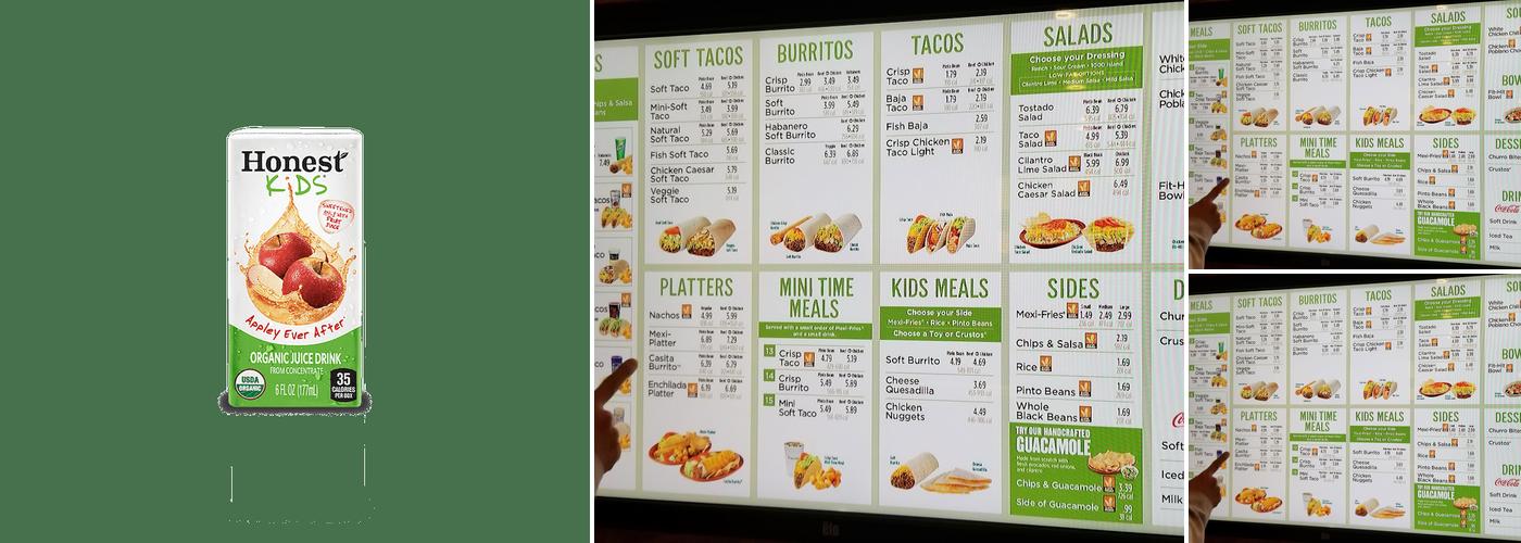 Taco Time Menu