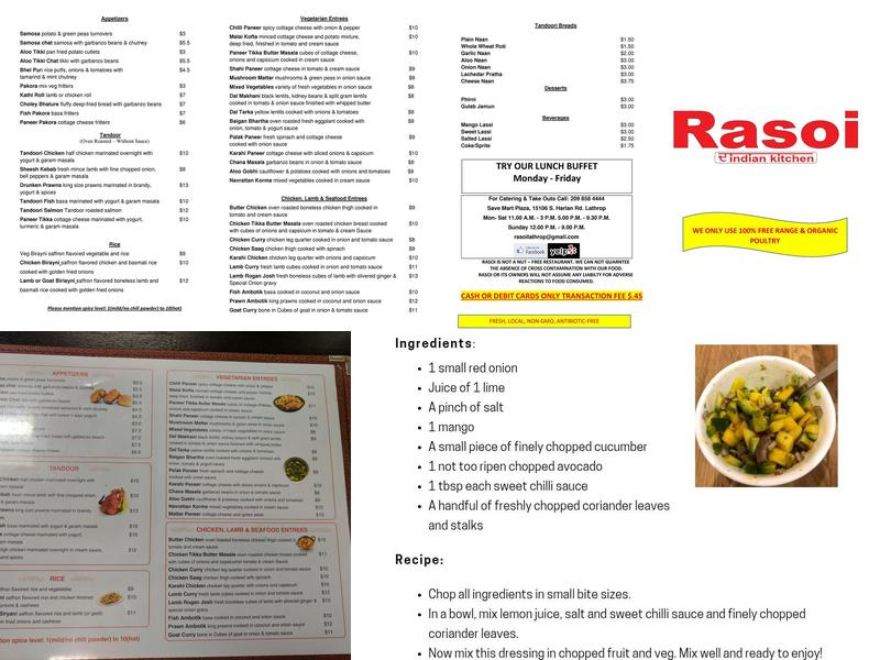 Rasoi Menu