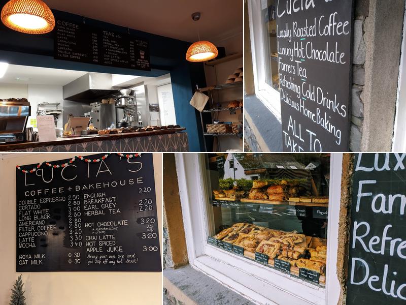 Lucia's Coffee + Bakehouse Menu