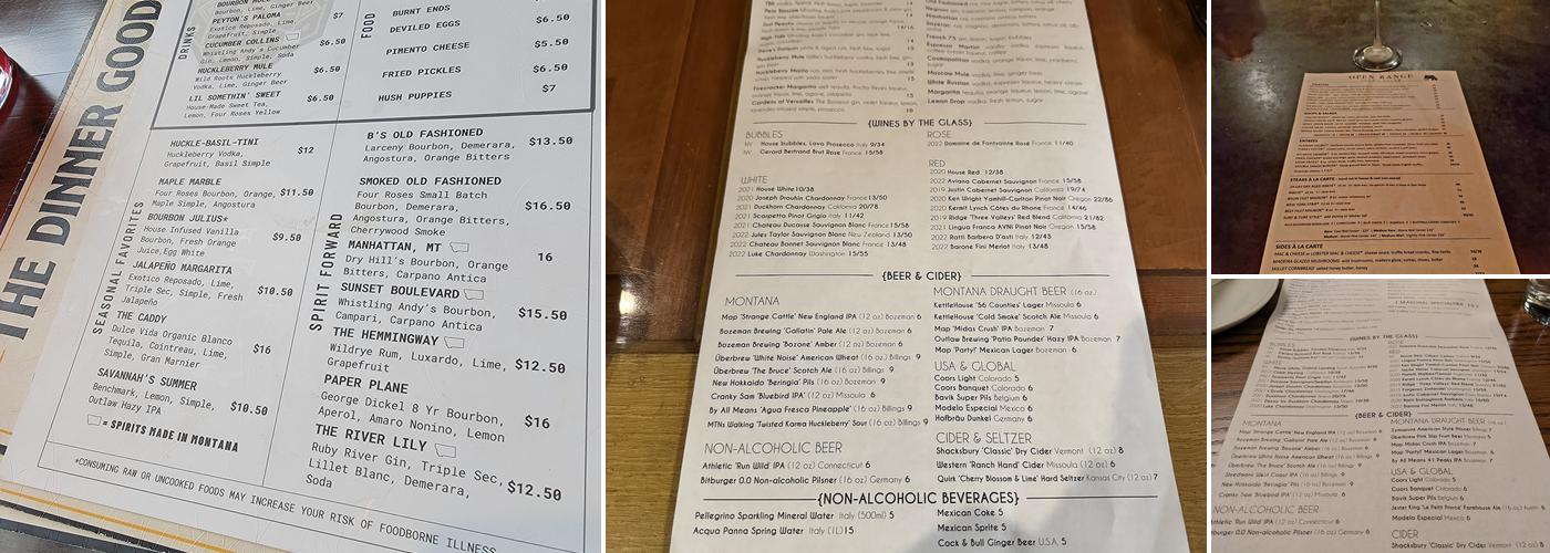 Open Range Menu