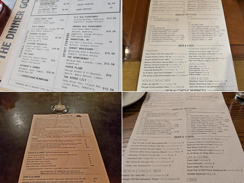 Open Range Menu