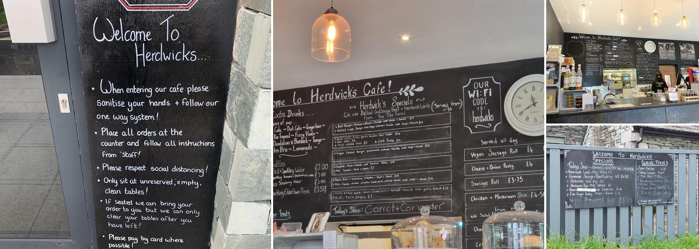 Herdwicks Cafe Menu
