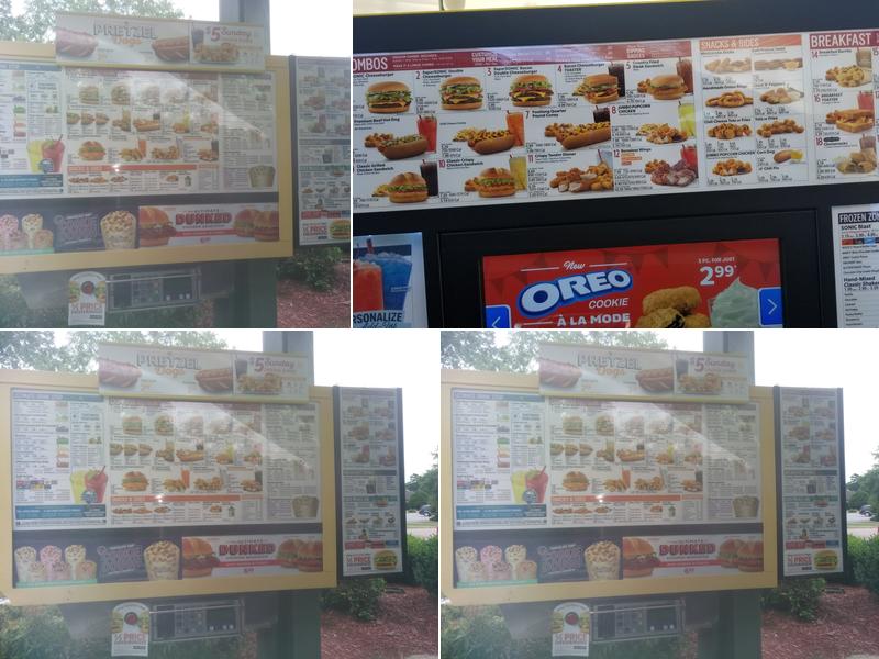 Sonic Drive-In Menu