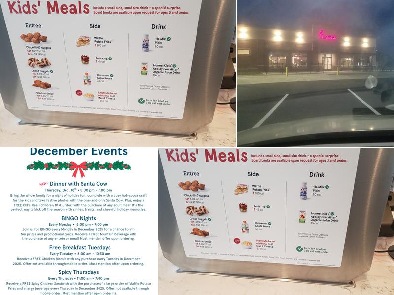Chick-fil-A Menu