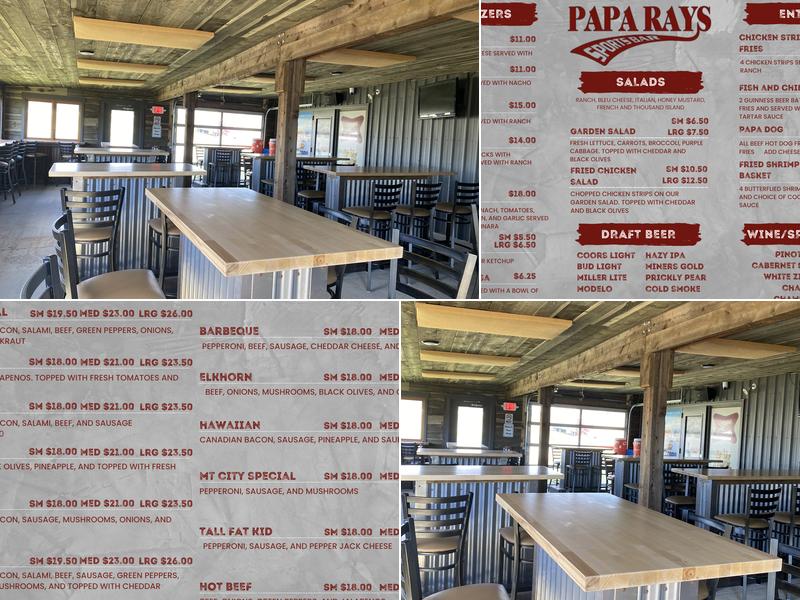 Papa Ray's 20 Mt Hwy 518, Clancy