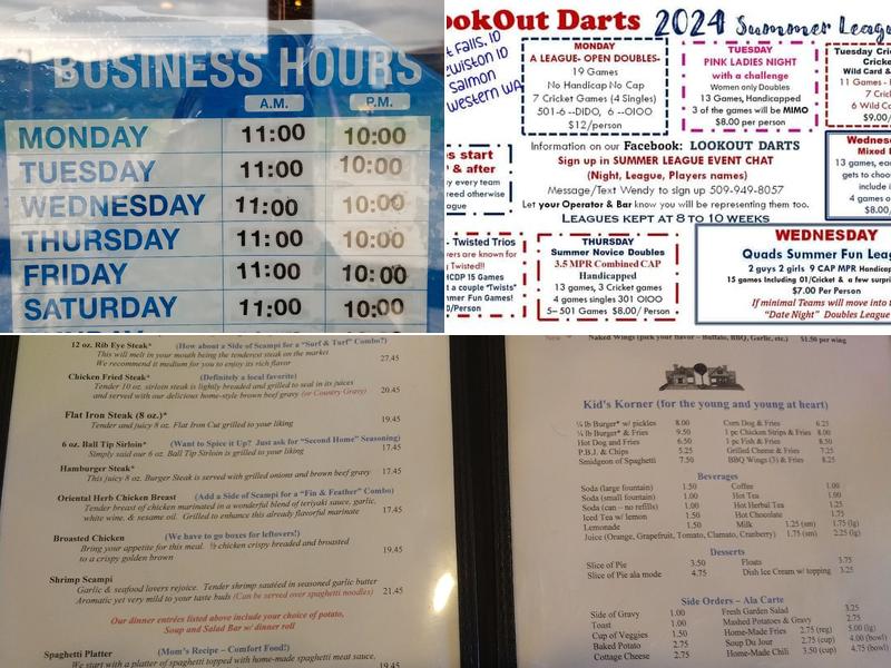 Second Home Restaurant Menu