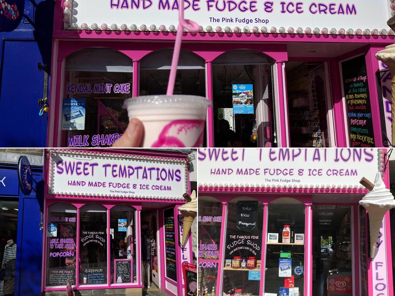 Sweet Temptations Menu