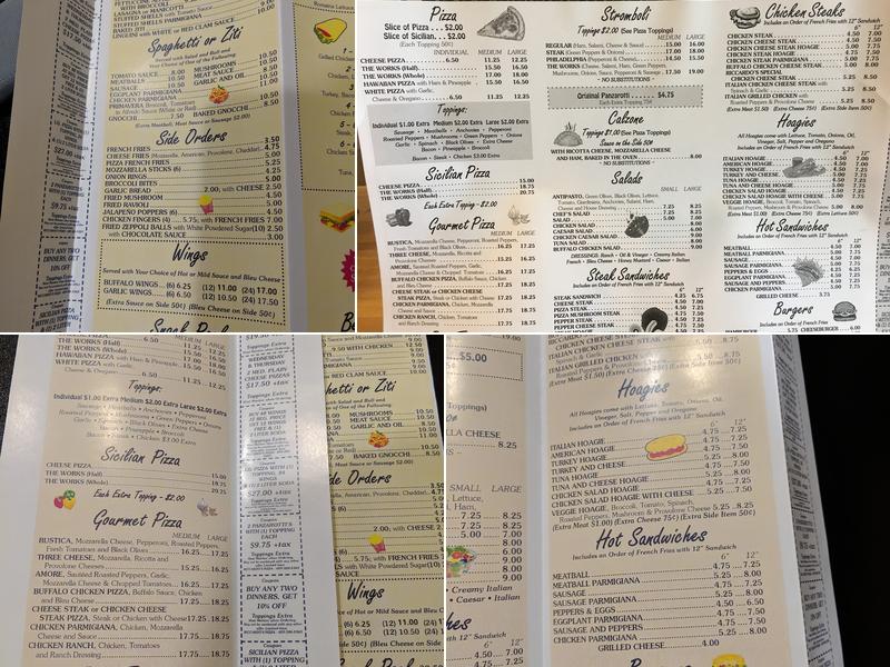 Riccardo's Pizza & Restaurant Menu