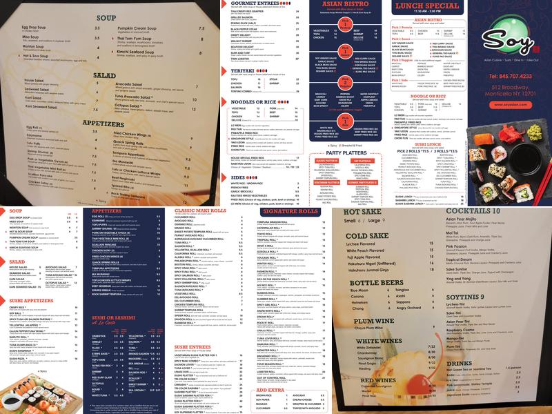 Soy Menu